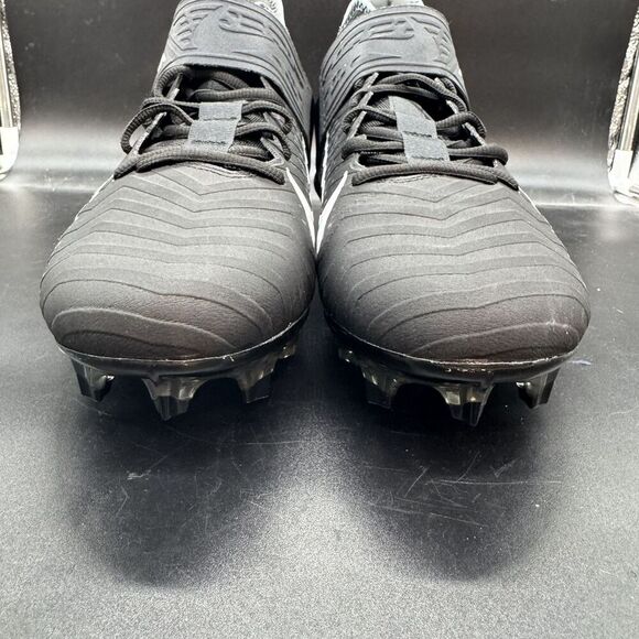 NEW Nike Alpha Menace Pro 2 Mid Football Cleats Black AQ3209-002 Men’s Size 12 main image 4